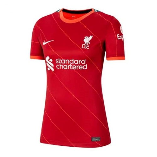 Camiseta Liverpool 1ª Mujer 2021 2022